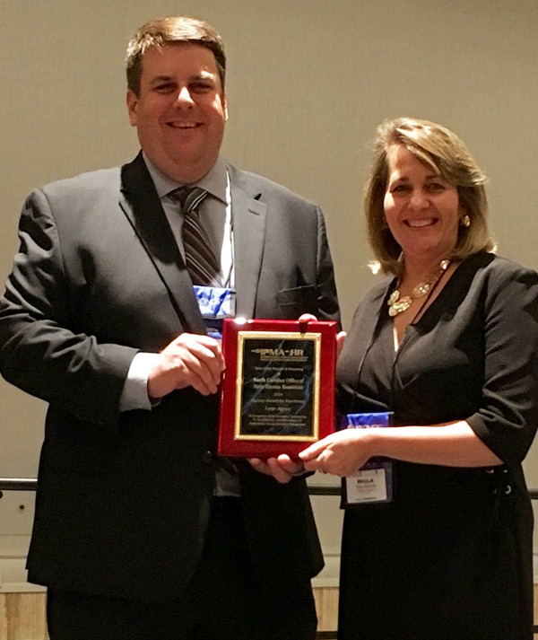 North Carolina State Government Agency Wins Award of Excellence NC